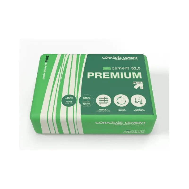 Cement CEM II 52,5 Premium Górażdże - Drewtrans